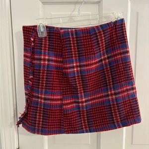 Forever 21 plaid mini skirt